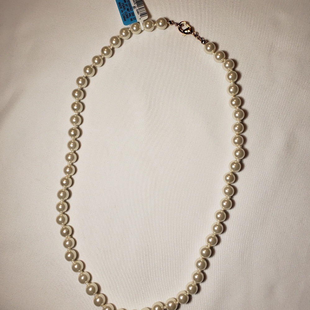 8mm Charter Club Pearl Necklace